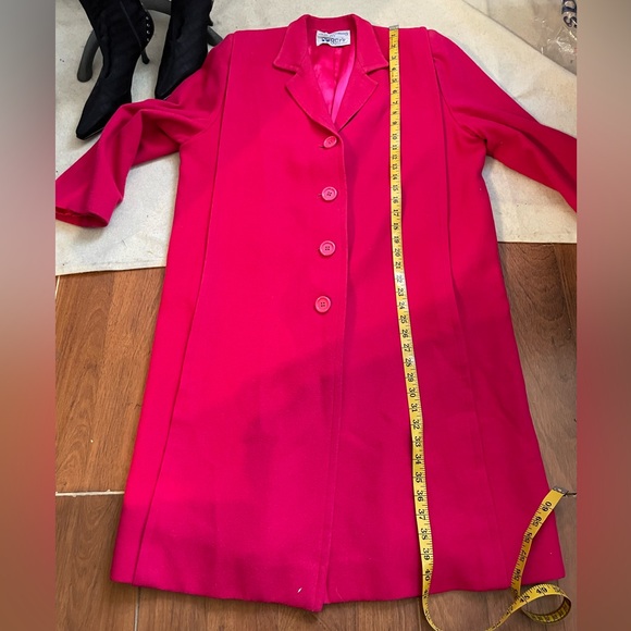 Vintage 1960s pink cashmere coat - Picture 9 of 9